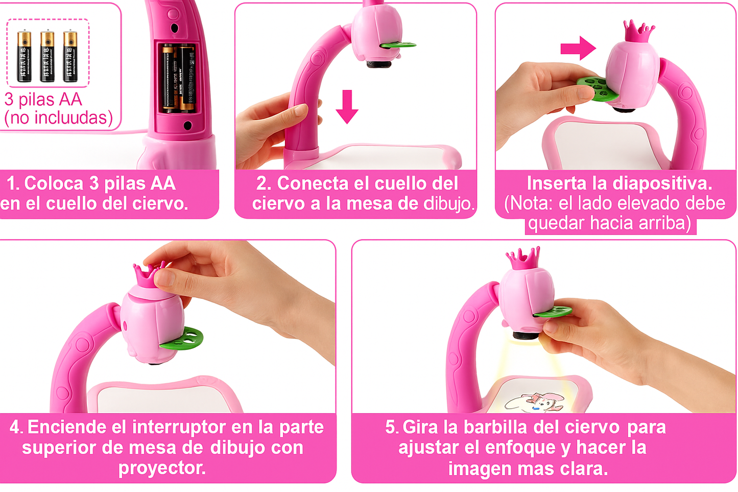 Escritorio Proyector Mágico™ – Regalo creativo para niños
