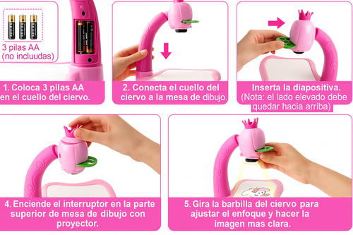 Escritorio Proyector Mágico™ – Regalo creativo para niños