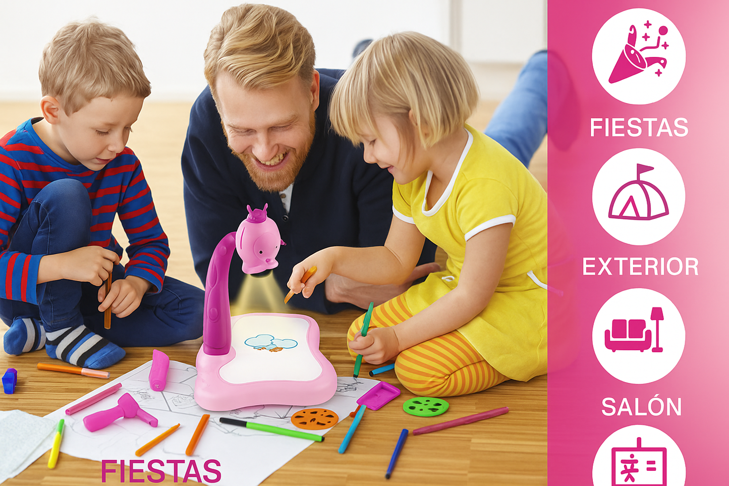 Escritorio Proyector Mágico™ – Regalo creativo para niños